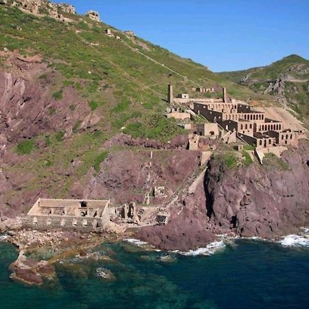 Nebida L'Estasi Tanca Piras A Bordo Piscina Con Vista Mare 빌라 외부 사진
