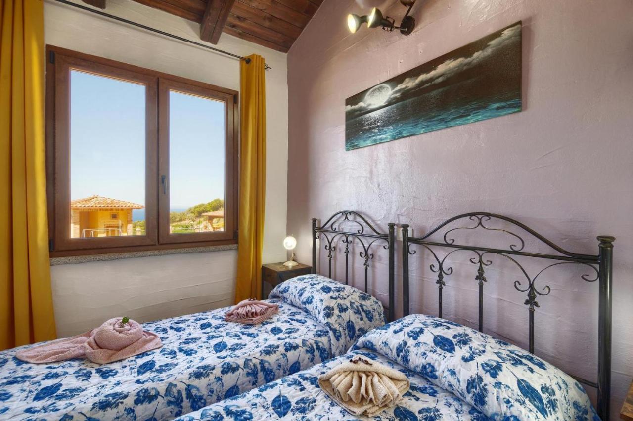 Nebida L'Estasi Tanca Piras A Bordo Piscina Con Vista Mare 빌라 외부 사진