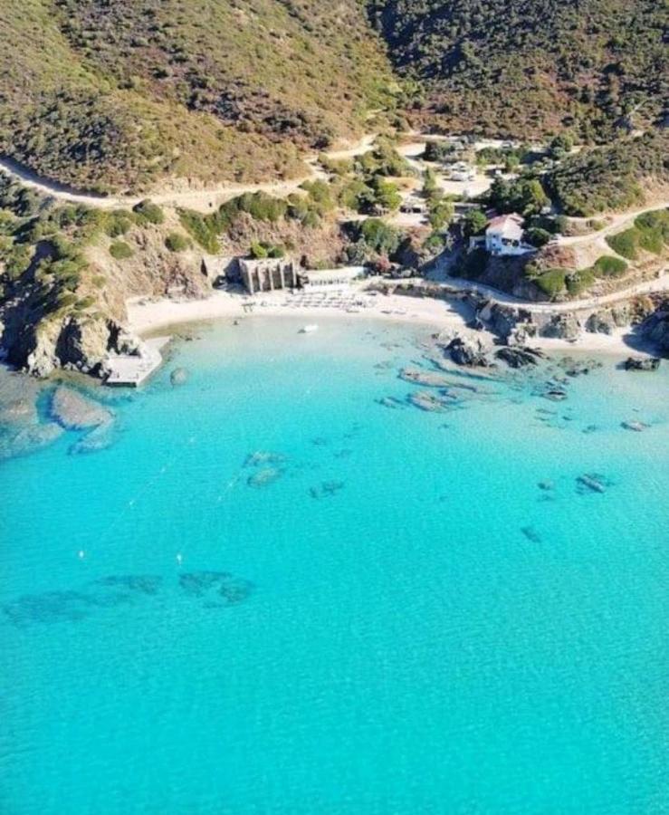Nebida L'Estasi Tanca Piras A Bordo Piscina Con Vista Mare 빌라 외부 사진