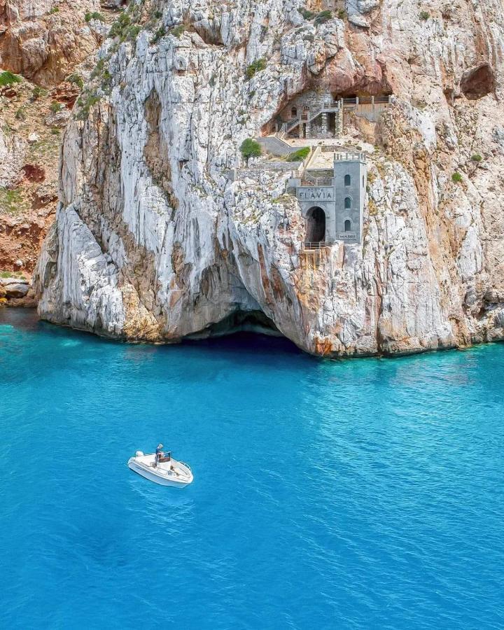 Nebida L'Estasi Tanca Piras A Bordo Piscina Con Vista Mare 빌라 외부 사진